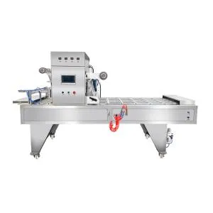 Автоматический запайщик лотков с функцией вакуумной газации и обрезкой по контуру FA-450 Foodatlas 