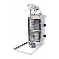 Гриль шаурма газовый Ф2ШмГ (с мотором)