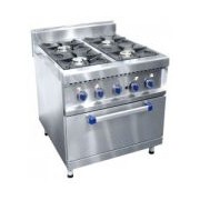 Газовая плита 4-х горелочная ПГК-49 ЖШ газовая духовка